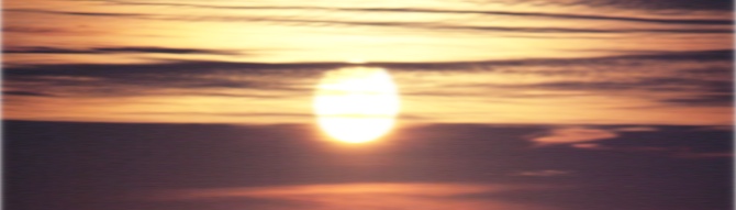 Picture of sunset.